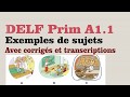 DELF Prim A1.1 - Exemples de sujets - vidéo 04