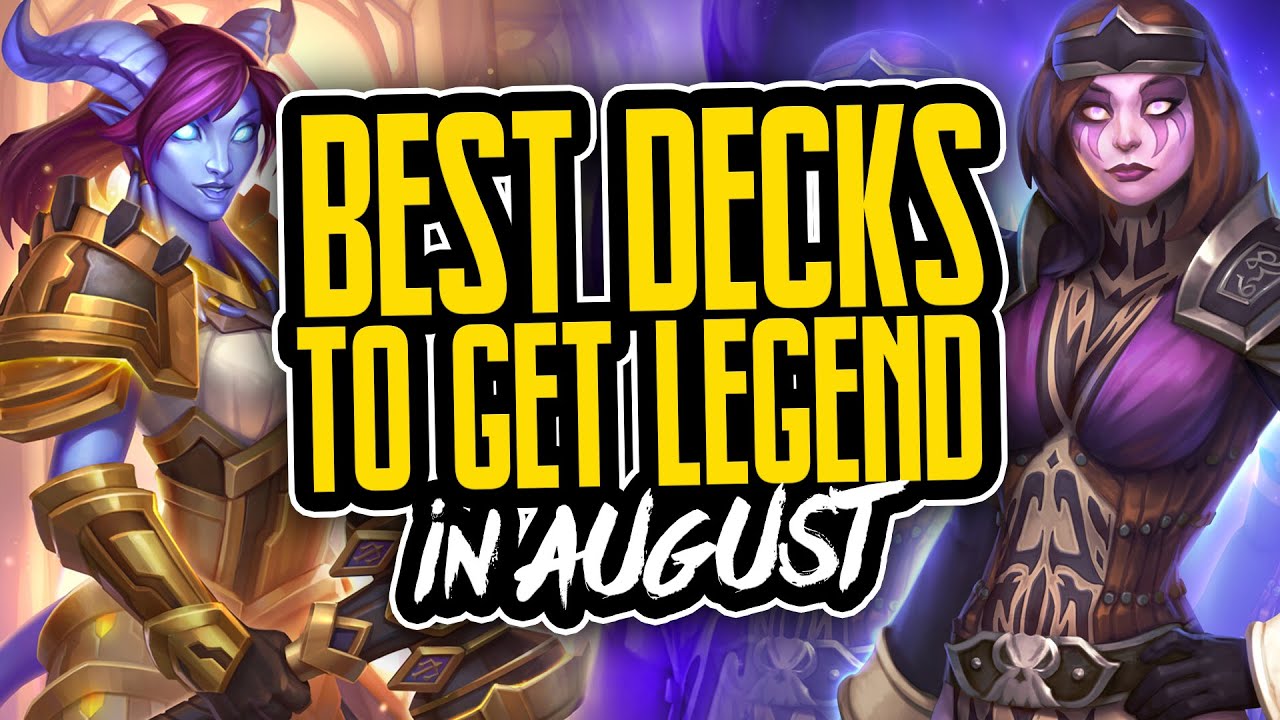 Top Decks to Climb Ladder in August - Scholomance Academy - Hearthstone