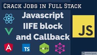 Javascript IIFE block and Callback #14