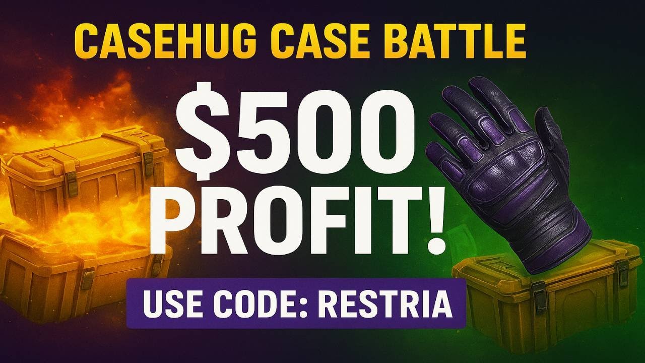 CASEHUG CASE BATTLE SO HUGE PROFIT - CASEHUG PROMO CODE 2025