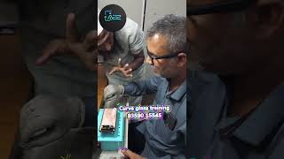 curve glass change and flex bonding training #mobilereparingclasses
