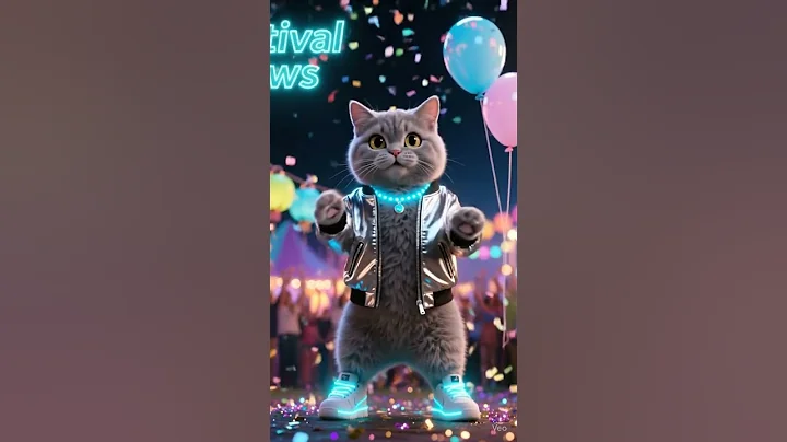 Watch the video about 😹 British Shorthair Cat Dancing Funny Idol Moves 🐾✨ #shorts #aiandcats #cat #aicats #cute