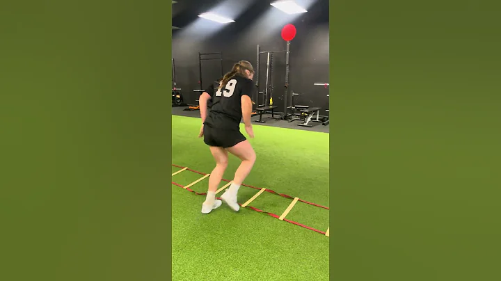 ⚡ Lateral In-Out Ladder Drill | Quick Feet, Lateral Speed & Coordination