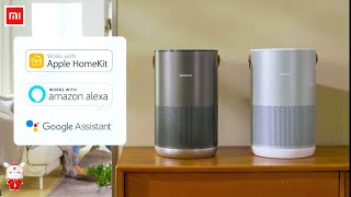 2021 Smartmi Air Purifier P1 Smart Control, Silent Work Homekit, Alexa, Hey Google.