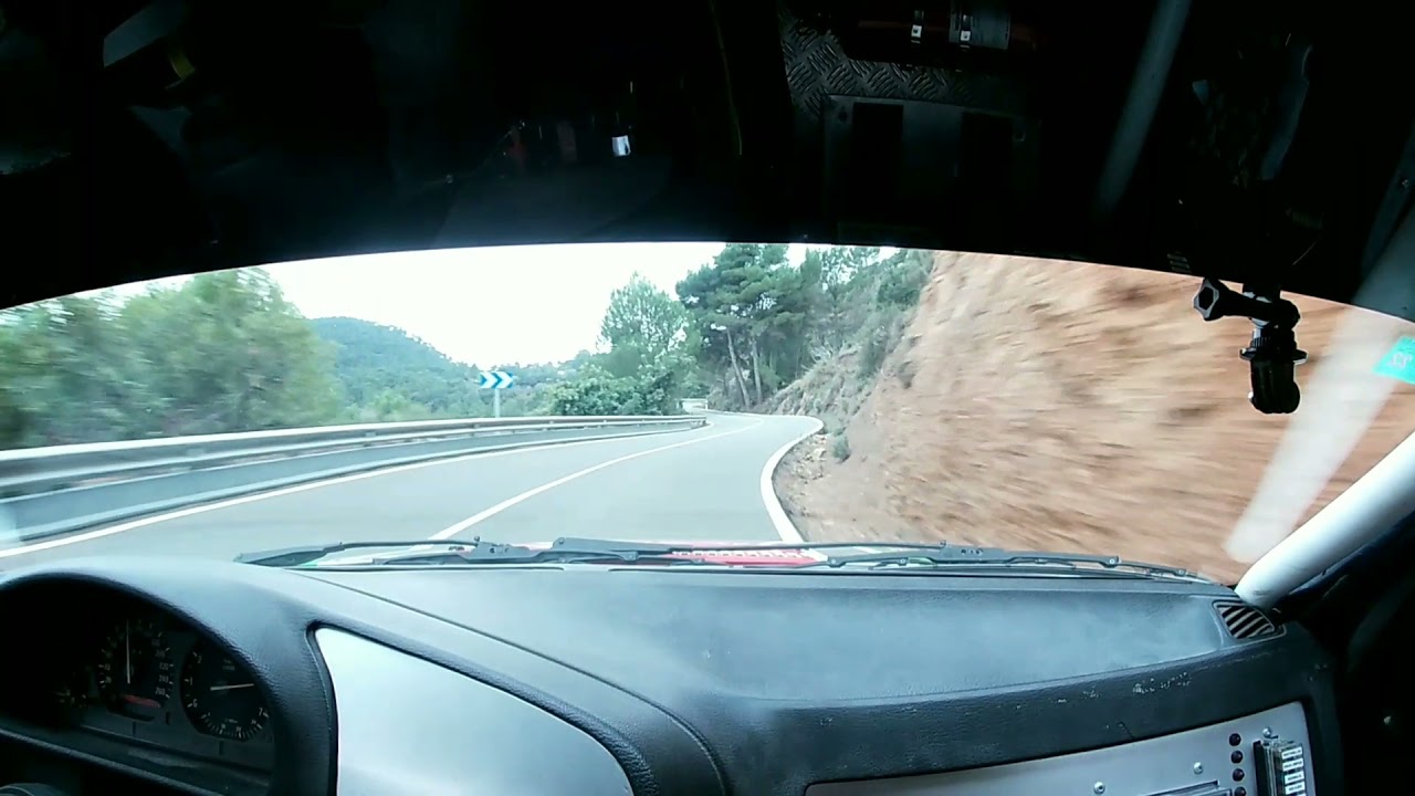 Subida al Garbi 2021. On Board Miguel Pérez BMW 325i e36