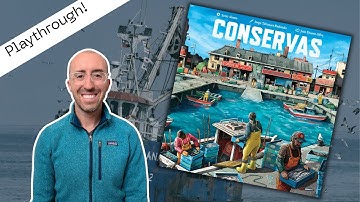 Fishing in February | Conservas | Board Game Playthrough