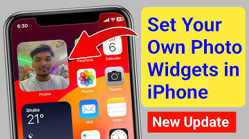 How to Set Your Own Photo Widgets in iPhone Home Screen | Set Favourite Photo Widget in iPhone