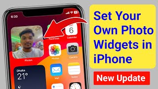 How to Set Your Own Photo Widgets in iPhone Home Screen | Set Favourite Photo Widget in iPhone 2024