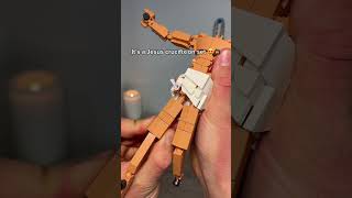 Share this Jesus Lego set with a fellow Christian 🫶❤️ #christian #lego #jesus