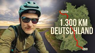 1.300 km mit dem Fahrrad von der Nordsee in die Alpen 🟡 Biwak Bikepacking Tour