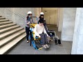 フルリクライニング車いすの使い方/How to use a full-reclining wheelchair