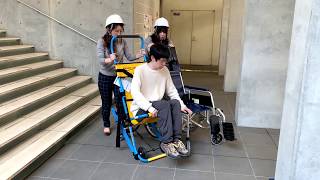 フルリクライニング車いすの使い方/How to use a full-reclining wheelchair