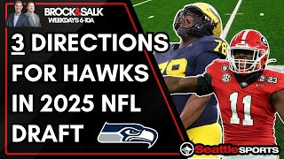 Celebrity 3 Directions for #Seahawks in '25 NFL Draft | #SeattleSports Net Worth