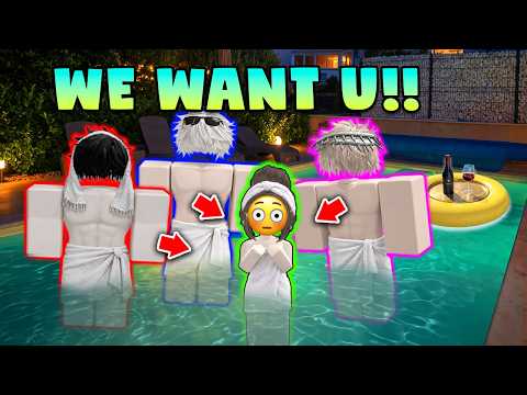 🧖‍♂️ Three Boys Liked Me... But I Fell For My Enemy 💘 TTS Roblox Story