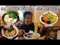 24 hours eating ONLY Ramen! Challenge to have All Ramen flavor in a day!