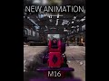 NEW ANIMATION || M16 #callofdutymobile #callofduty #warzone #modernwarfare #fpyシ #feedshorts