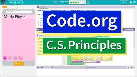 Code.org Lesson 6.4 Debugging  | Tutorial with Answers | Unit 3 CS Principles