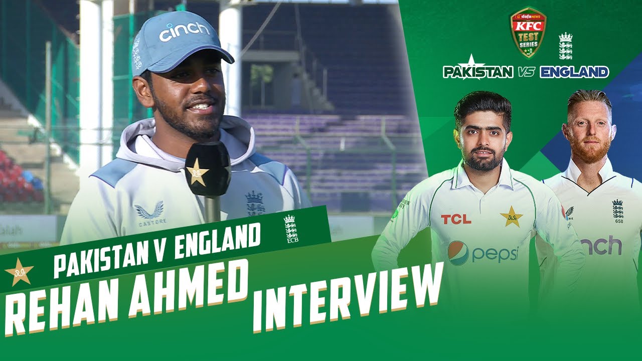 Rehan Ahmed Interview | Pakistan vs England | 3rd Test Day 2 | PCB ...