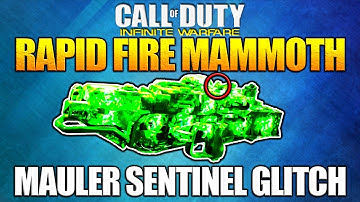 Infinite Warfare Mauler Glitch - RAPID FIRE Mammoth (Powerful Single Shot Sentinel)