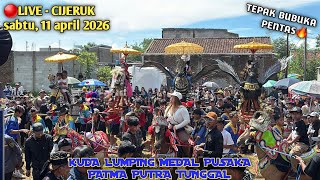   Bubuka Stage In Cijeruk Kuda Lumping Medal Pusaka Patma Single Son