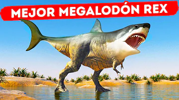 ¿Es más grande el Rex o el megalodón?