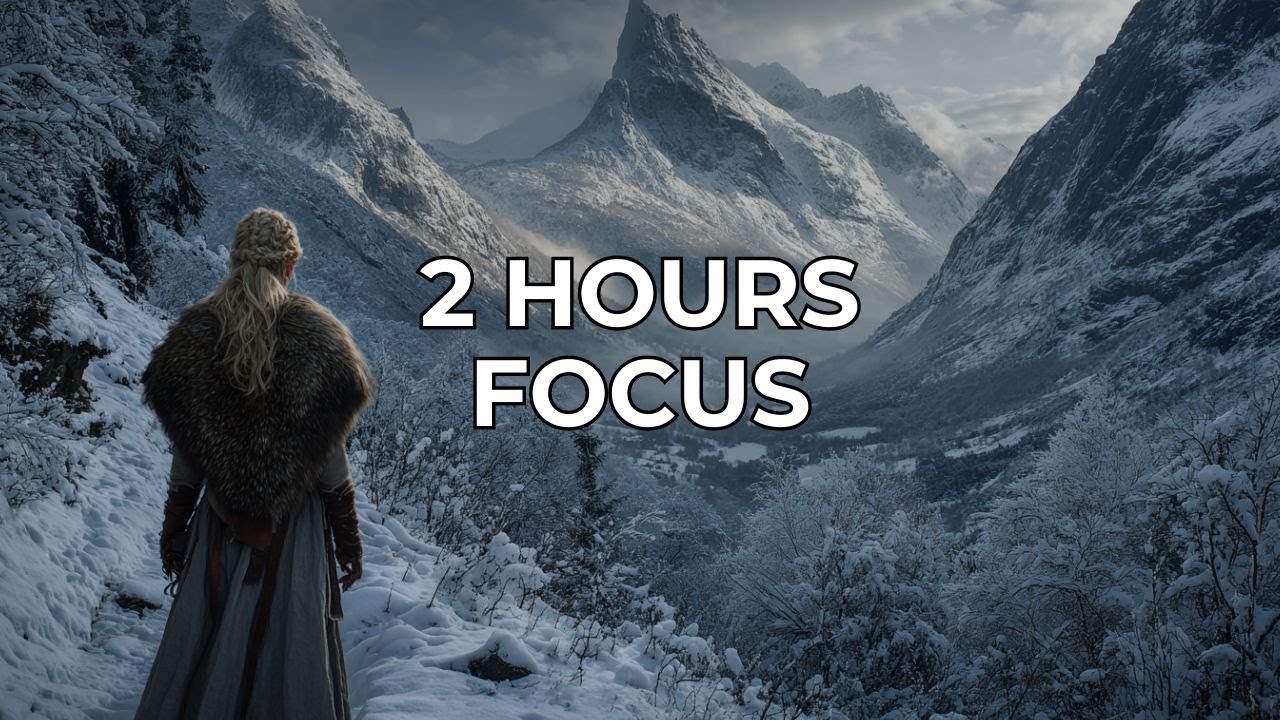 2 Hours of Nordic Focus Music | Deep Work, Study & Reading