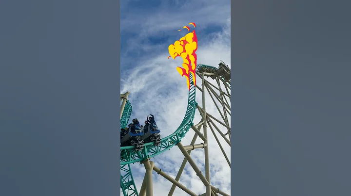 Hang Time Roller Coaster at Knott's Berry Farm #shorts