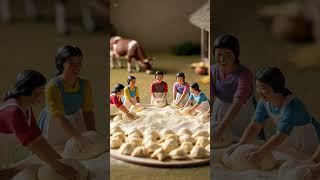 Miniature Women Cook GIANT Samosa! 😱 Punjabi Food Challenge #1millionviews #foryou #aivideo #fpy Miniature Women Cook GIANT Samosa! 😱 Punjabi Food Challenge #1millionviews #foryou #aivideo #fpy
