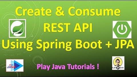 Create & Consume A REST API Using Spring Boot,JPA & MySQL.