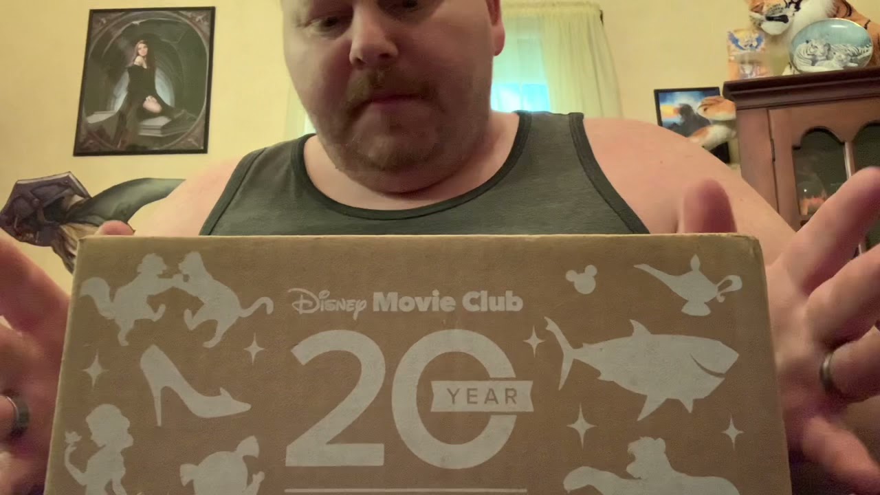 Disney Movie Club Unboxing