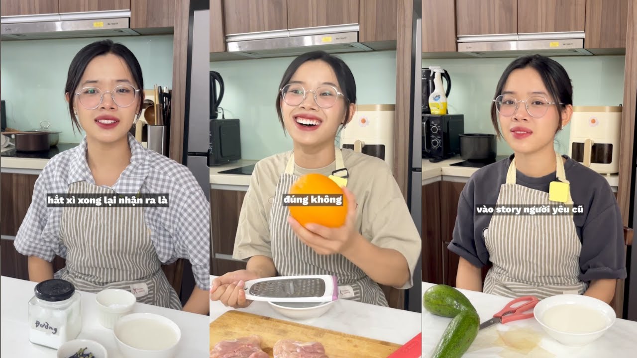 Cùng ely làm món gà sốt cam, làm pann cotta bơ và huyên thiên cùng Ely 