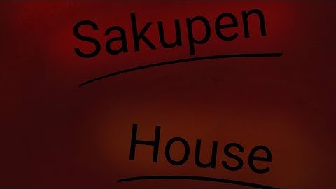 "SakupenHouse" Layout by Me
