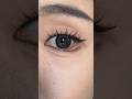 How Beginners Can Easily Draw a Full Eyeliner | Step-by-Step Eyeliner Tutorial #eyemakeup #shorts