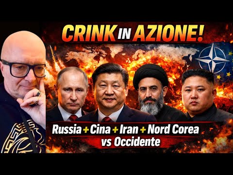 CRINK in Azione: Russia, Cina, Iran e Nord Corea Sfidano l’Occidente! Shock Globale in Arrivo