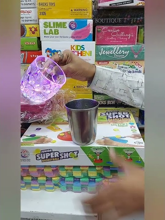 Magic cup # light cup # water LED light cup #shorts #youtubeshorts