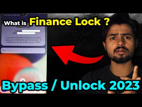 How To Unlock / Bypass Finance Lock | what is finance lock | KG lock unlock 2023