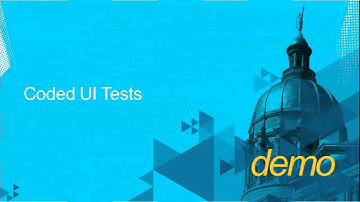 Tech·Ed North America 2011 Test Automation with Microsoft Visual Studio 2010 Coded UI Tests and Lab