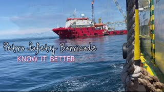 Offshore life - Petra Safety Barricade |iamjennetneth