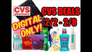 CVS DIGITAL ONLY COUPON DEALS (2/2 - 2/8) | Razors, Deodorant & more!