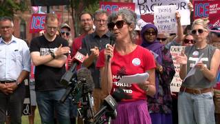 Portland nurses rally for coworker detained by ICE at Logan Airport News