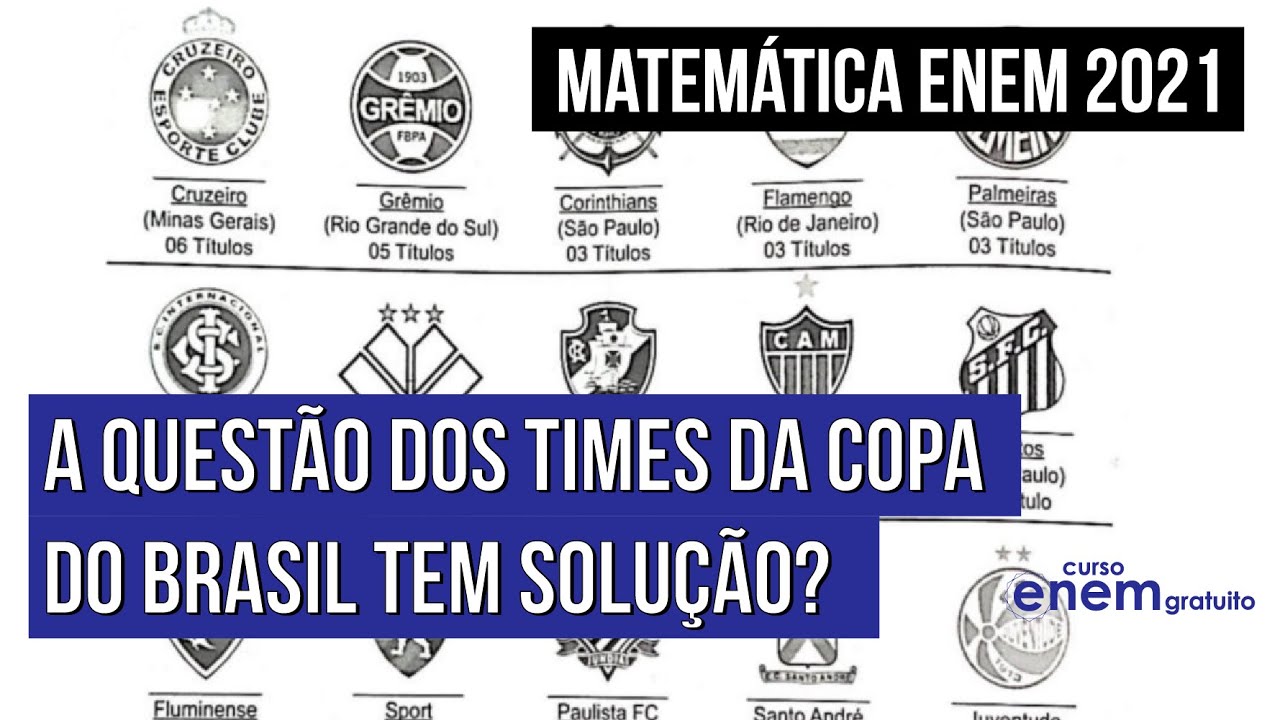 Enem 2021: questão sobre Copa do Brasil é anulada, Enem 2021