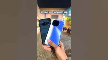 Nothing Phone 3a vs iQOO Neo 10R – Ultimate Camera Test Comparison #short