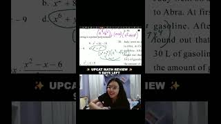 UPCAT 2026 LIVE Review # 36 (Mock Test)