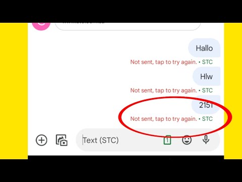 Not sent, tap to try again in message bangla | messenger Not sent sms ...