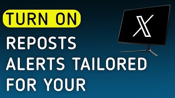 How To Turn On Reposts Notifications Tailored For Your On X (Twitter) App On PC (New Update)