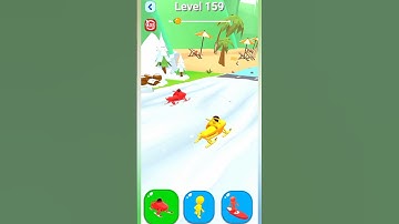 😂 Shape Shifting Funny Race Gameplay | Level 159 | #shorts #shapeshifting #funny #gameplay