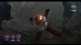 Artemis I | Orion Separation | Real ATC