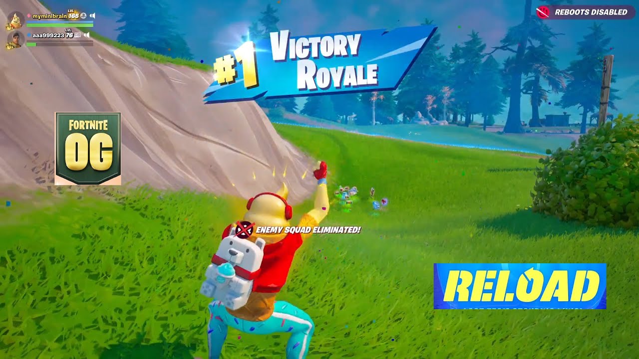 Is this Fortnite emote SUS or what? Lil Whip on OG RELOAD Mode 1️⃣ Victory Royale