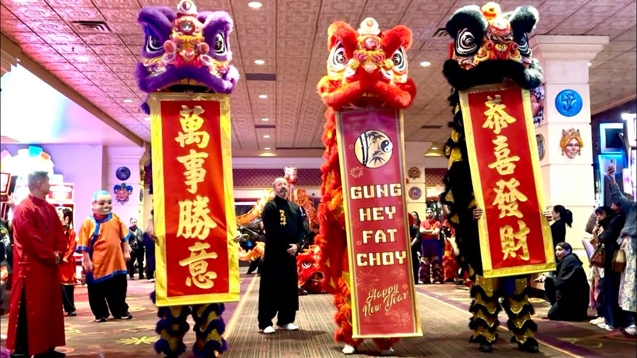 Lion Dance Lunar New Year 2026 at The Orleans Casino | Full Video 🧧 Las Vegas
