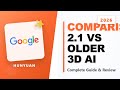 What is the difference between Hunyuan3D-2.1 and older 3D AI?